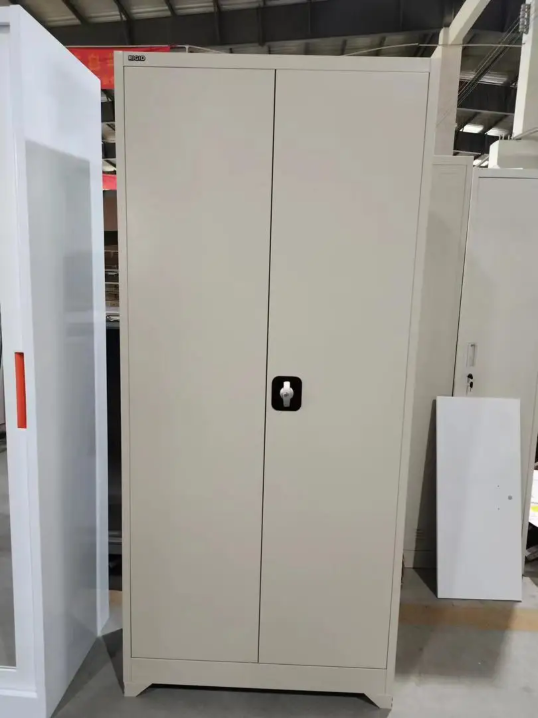 Heavy-Duty Metal Storage Cabinet with Lock