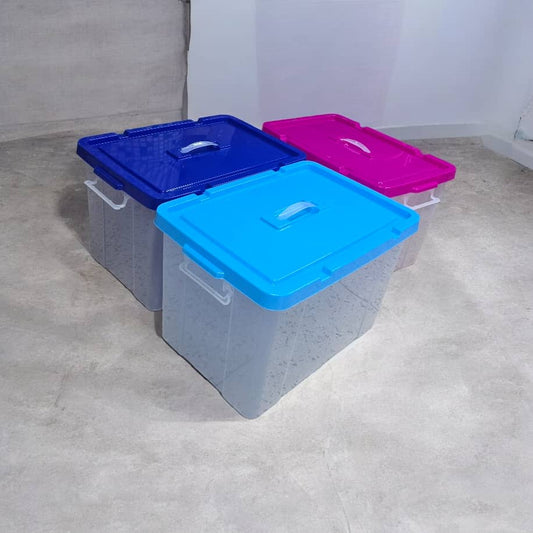 Multipurpose Plastic Storage Box with Lid