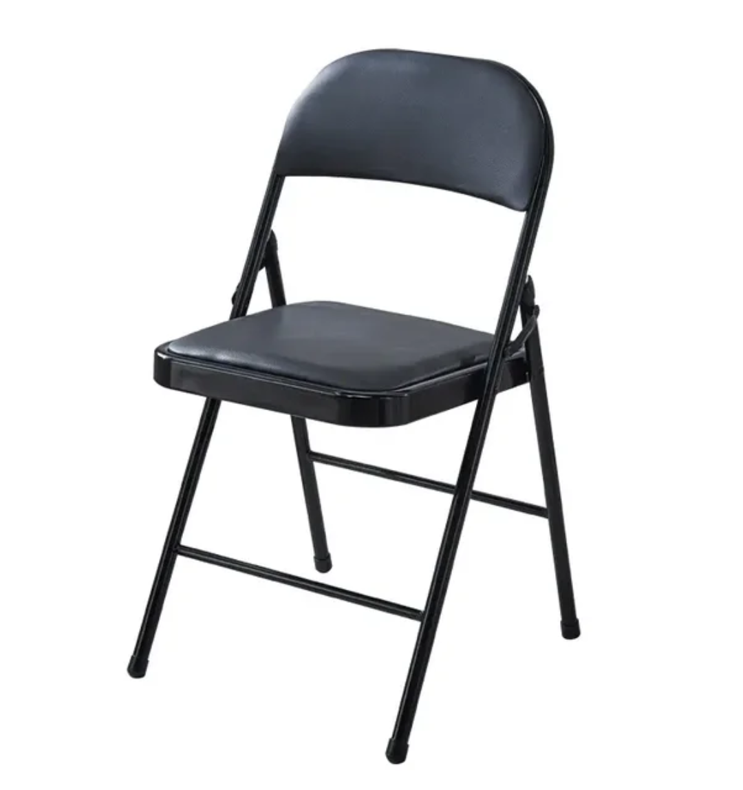ProFold Deluxe Folding Chair – Black